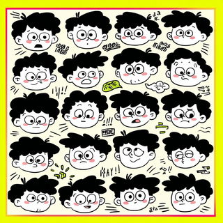The Yellow Margin Studio style, Midjourney V7: black-and-white manga comic strip