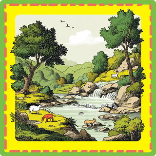 The Yellow Margin Studio style, Midjourney V7: classical 18th-century oil painting