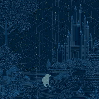 Terrapin Scanlands style, Midjourney V7: retro fairy-tale illustration