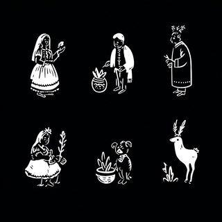 Moonkiln Blackware style, Midjourney V7: traditional folk art