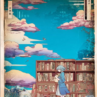 Kitsune Inkstorm style, Midjourney V7: Midlibrary