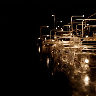 Coursed Liquidstone style, Midjourney V7: technical infrastructure blueprint schematics