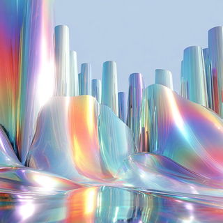 Chromafjord style, Midjourney V7: megacity with futuristic bioarchitecture