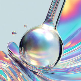 Chromafjord style, Midjourney V7: editorial illustration for popular scientific magazine cover