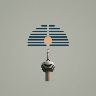 Motelsaurica style, Midjourney V7: bold minimalist logo design for Istanbul city municipal services