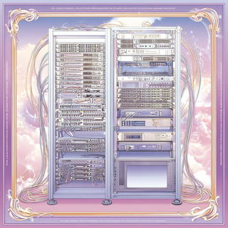 Collage Celestial Palaces style, Midjourney V7: technical infrastructure blueprint schematics