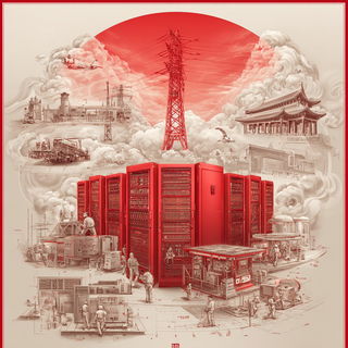 Pagodrome style, Midjourney V7: technical infrastructure blueprint schematics