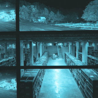 Infrared Midwayism style, Midjourney V7: Midlibrary