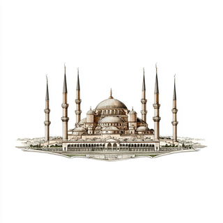 Limestone Anatomies style, Midjourney V7: bold minimalist logo design for Istanbul city municipal services