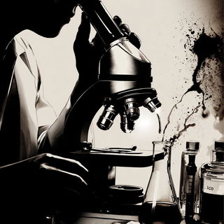 Silversalt Tableaux style, Midjourney V7: editorial illustration for popular scientific magazine cover