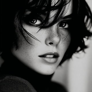 Silversalt Tableaux style, Midjourney V7: photographic portrait of female protagonist