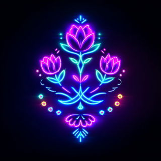 Auralite Prismworks style, Midjourney V7: traditional folk art