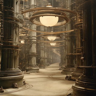 Cairnbaroque style, Midjourney V7: abstract 3D render