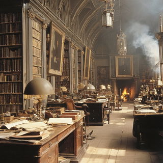 Cairnbaroque style, Midjourney V7: Midlibrary
