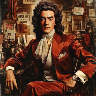 Sunhaul Spectacular style, Midjourney V7: classical 18th-century oil painting