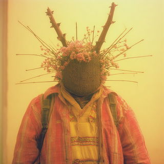 Cinemafog style, Midjourney V7: traditional folk art