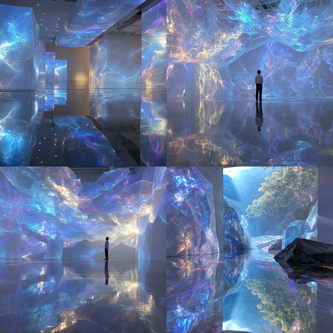Fibrelucent style, Midjourney V7, render 1 of 4