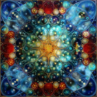 Saffron Spiral Basilica style, Midjourney V7: creative pattern composition