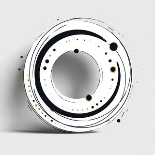 Risoquill style, Midjourney V7: abstract 3D render