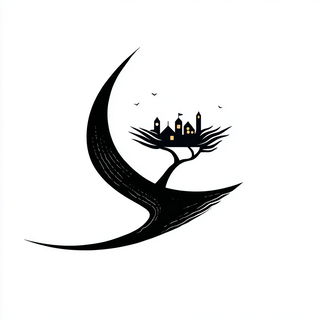Risoquill style, Midjourney V7: bold minimalist logo design for Istanbul city municipal services