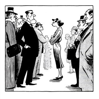 Crowquill Parlour style, Midjourney V7: black-and-white manga comic strip