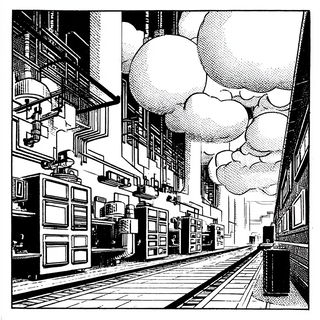 Crowquill Parlour style, Midjourney V7: technical infrastructure blueprint schematics