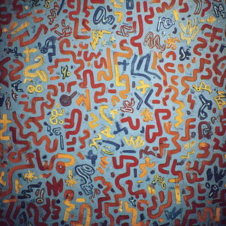 Balloonfjord style, Midjourney V7: creative pattern composition