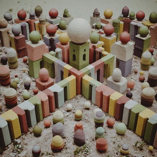 Chromatic Flood Dyehouse style, Midjourney V7: abstract 3D render