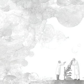 Palewater Cartography style, Midjourney V7: editorial illustration for popular scientific magazine cover