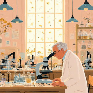 Pastelocartography style, Midjourney V7: editorial illustration for popular scientific magazine cover