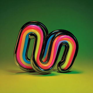 Puppetrica style, Midjourney V7: abstract 3D render