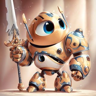Coralossaur style, Midjourney V7: concept art character design of retropunk steam knight