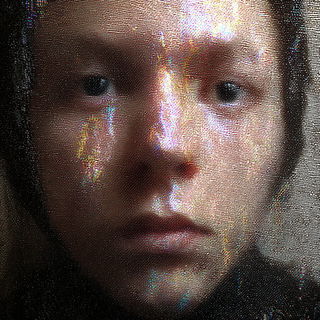 Tactile Chromafilm style, Midjourney V7: classical 18th-century oil painting