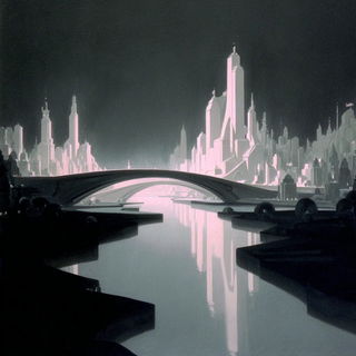 Cliffrosia style, Midjourney V7: megacity with futuristic bioarchitecture