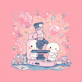 Pinksky Cartopop style, Midjourney V7: editorial illustration for popular scientific magazine cover
