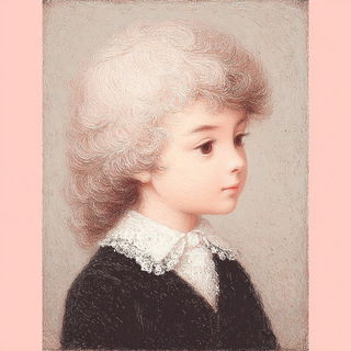 Pinksky Cartopop style, Midjourney V7: classical 18th-century oil painting