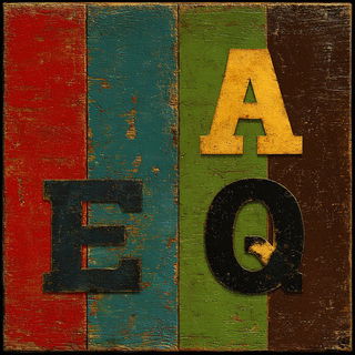Rimebar Collage style, Midjourney V7: typographic composition with large letters
