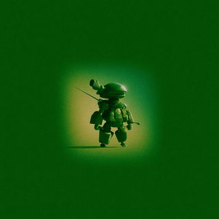 Terraloam style, Midjourney V7: concept art character design of retropunk steam knight