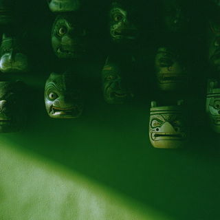 Terraloam style, Midjourney V7: traditional folk art