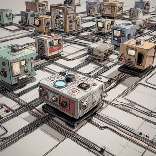 Quilltangle style, Midjourney V7: abstract 3D render
