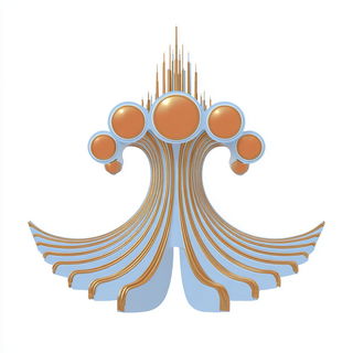 Solaris Cartographic Baroque style, Midjourney V7: bold minimalist logo design for Istanbul city municipal services