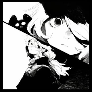 Solaris Cartographic Baroque style, Midjourney V7: black-and-white manga comic strip