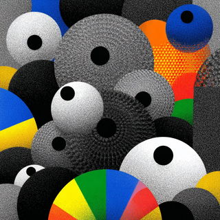 Stratified Primaryism style, Midjourney V7: creative pattern composition
