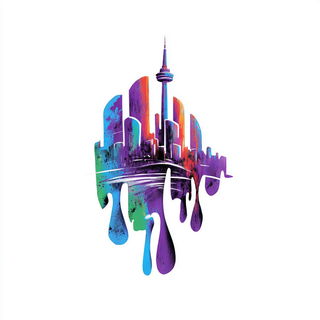Dripicon style, Midjourney V7: bold minimalist logo design for Istanbul city municipal services