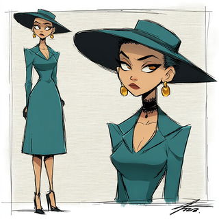 Junglomech style, Midjourney V7: haute-couture fashion outfit