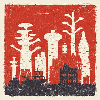 Asterhelm style, Midjourney V7: megacity with futuristic bioarchitecture