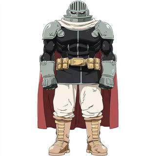 Cairn Inkadventure style, Midjourney V7: concept art character design of retropunk steam knight