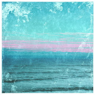 Turquoise Riot Press style, Midjourney V7: realistic landscape photograph of quiet dawn