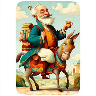 Mosaicwild style, Midjourney V7: classical 18th-century oil painting