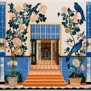 Coralstep Ornament style, Midjourney V7: Midlibrary